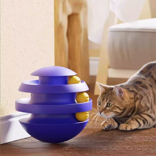 Cat Wobble Toy: Durable and Drop-Resistant